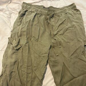 Olive Green Cargo Pants
